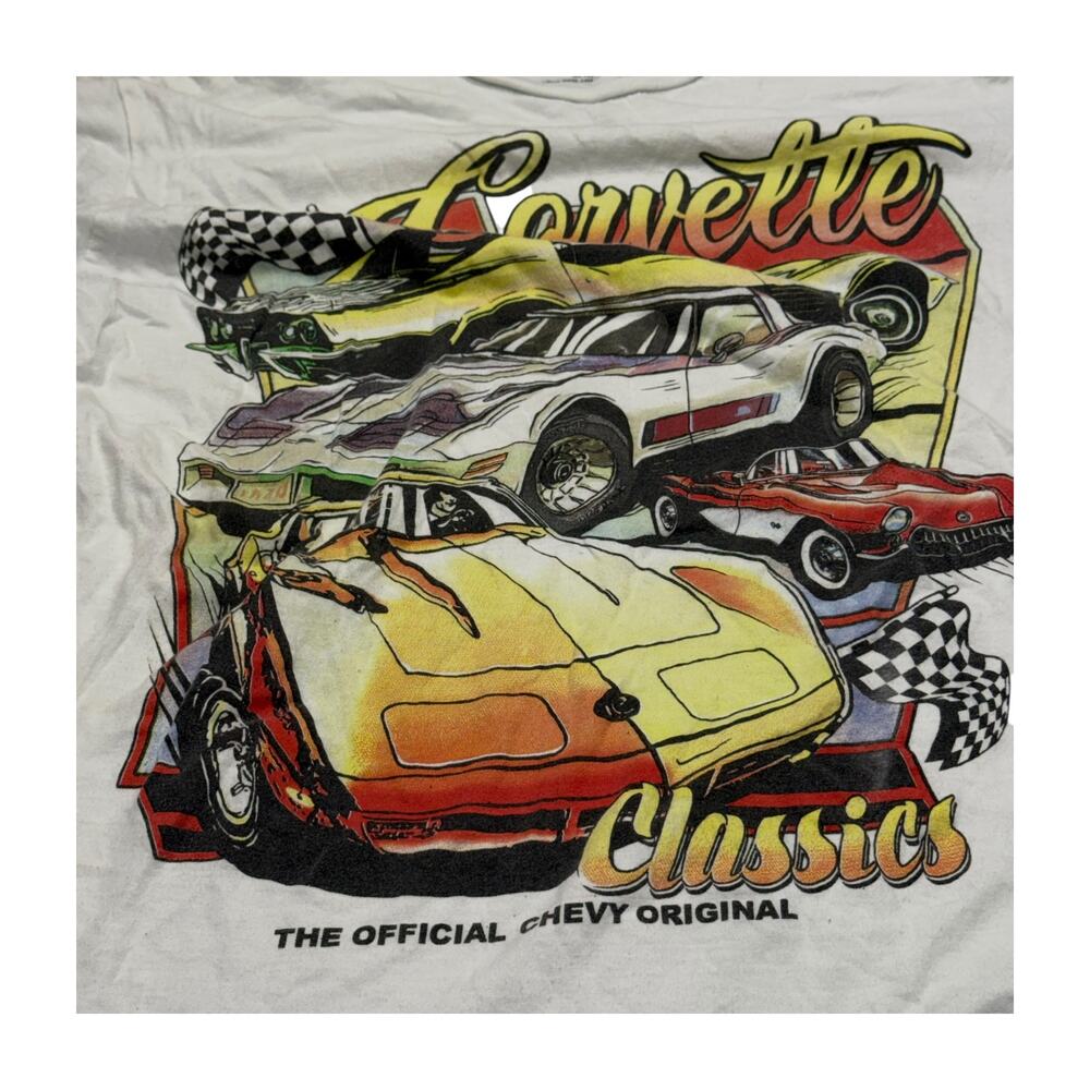 [READ] Vintage Chevy Corvette Graphic Tee Large - Picture 3 of 9